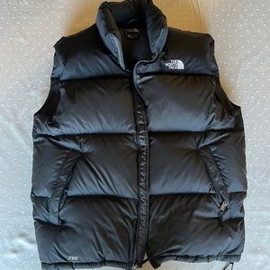 Mens north face puffer vest